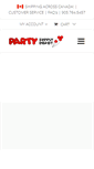 Mobile Screenshot of partysupplydepot.ca